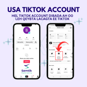 Tiktok Ciwaan Cusub OO USA Ah Lehna Qeybta Lacagta Ee Tiktok